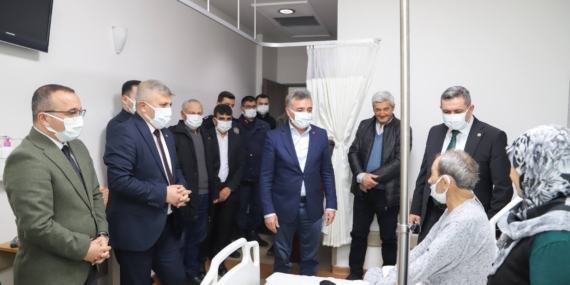 Çobanlar’da Şehit Ailelerine Bayram Ziyareti