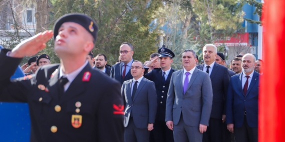 Çelenk Sunma Töreni Gerçekleştirildi