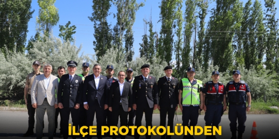 İlçe Protokolünden Fedakâr Kolluk Kuvvetlerine Bayram Ziyareti