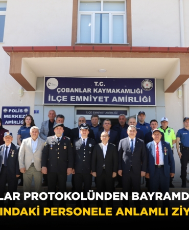 ÇOBANLAR BELEDİYE SPOR’DAN BAŞKAN ALTUNTAŞ’A ANLAMLI ZİYARET