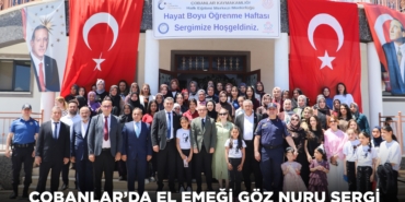 ÇOBANLAR BELEDİYE SPOR’DAN BAŞKAN ALTUNTAŞ’A ANLAMLI ZİYARET