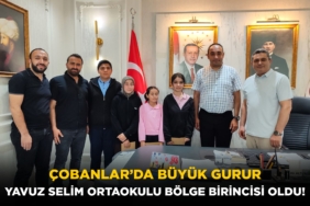 ÇOBANLAR BELEDİYE SPOR’DAN BAŞKAN ALTUNTAŞ’A ANLAMLI ZİYARET