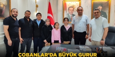 ÇOBANLAR BELEDİYE SPOR’DAN BAŞKAN ALTUNTAŞ’A ANLAMLI ZİYARET